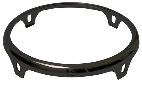 LP Comfort Curve II Bongoring 8 1/2", 4 Löcher, Black Mirror (LP732C)