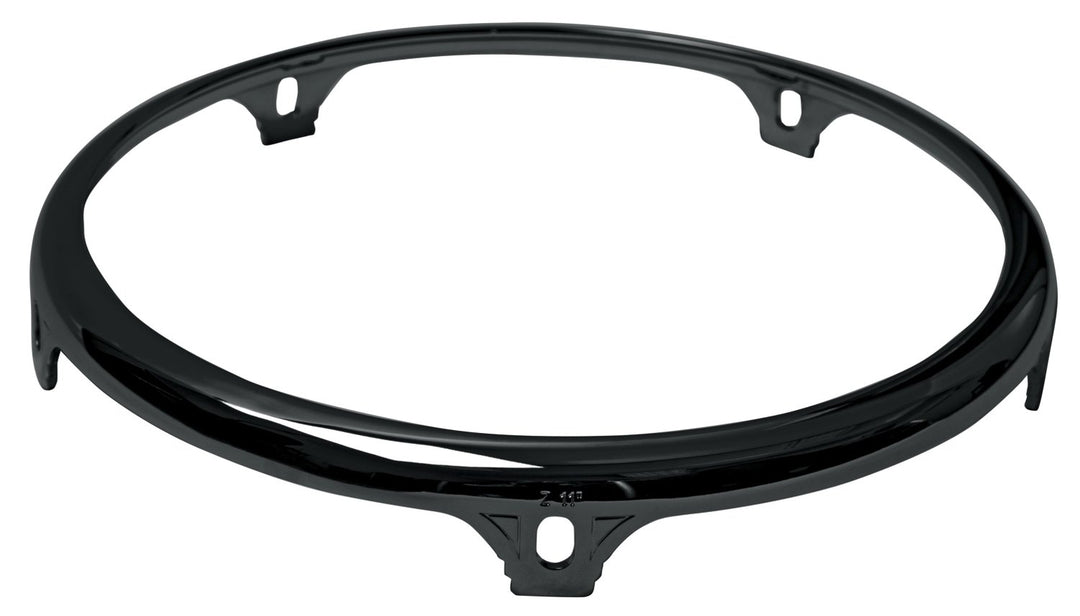 Latin Perkussion Hooped Conga Comfort Curve II - Z Series (Extended Collar) Black Mirror - 11" Quinto | 5 hole (LP772C)