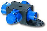 CEE Verteiler 16A 1x3P -> 3x3P