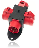 CEE Verteiler 16A 1x5P -> 3x5P