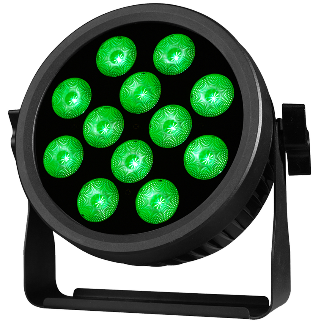 Light4Me Cree Alu Quad PAR 12 LED PAR-Scheinwerfer 12x12W RGBW