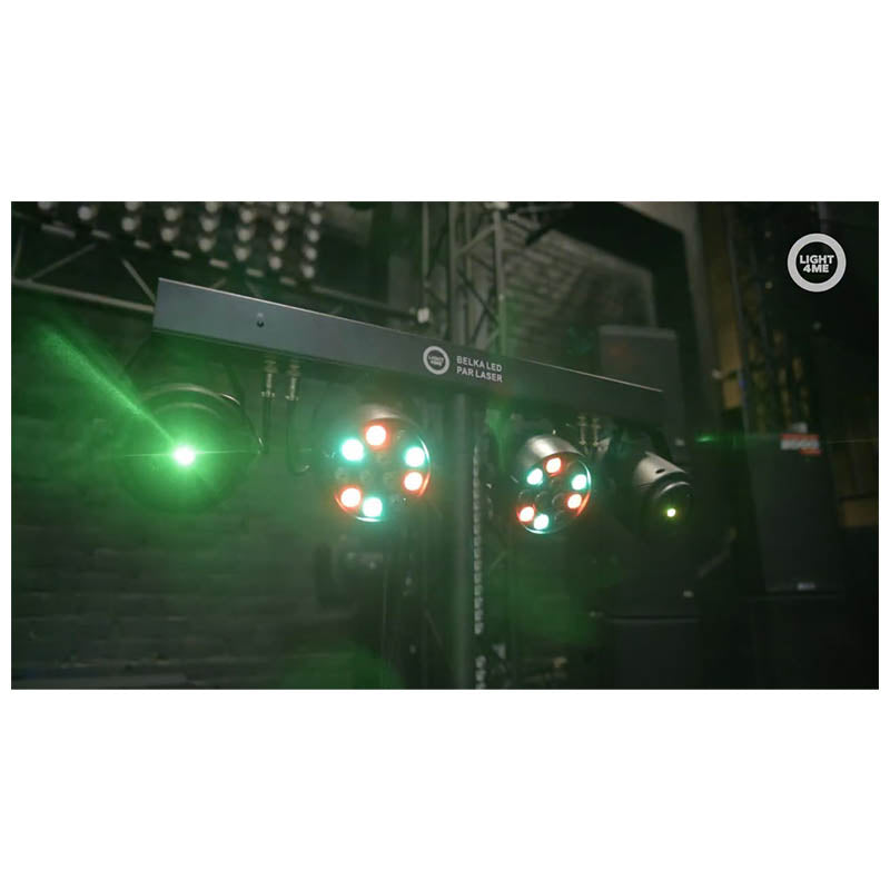 Light4Me T-BAR LED Laser PAR-System