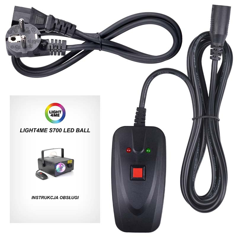 Light4Me S700 LED Ball Nebelmaschine
