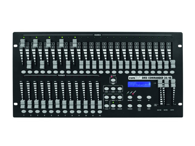 Eurolite Commander 24/48 DMX Lichtsteuerpulte