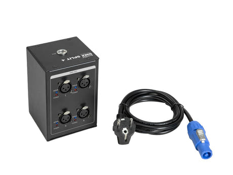 EUROLITE DMX Split 4 Mini-Splitter 3pol