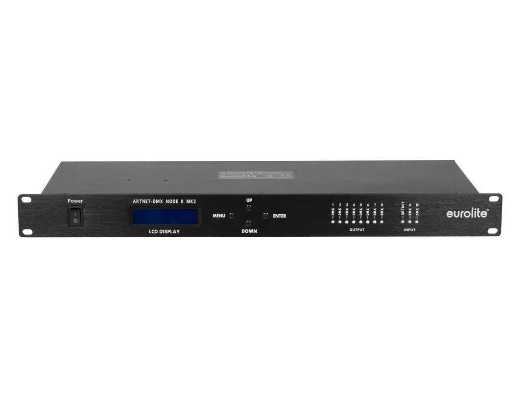 EUROLITE Art-Net/DMX-Knoten 8 MK2