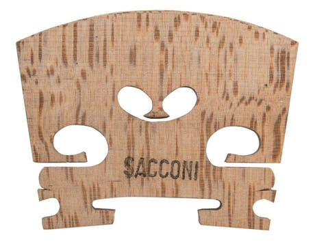 GEWA Geigensteg Modell Sacconi 4/4, Standard, Fußbreite 41,5 mm