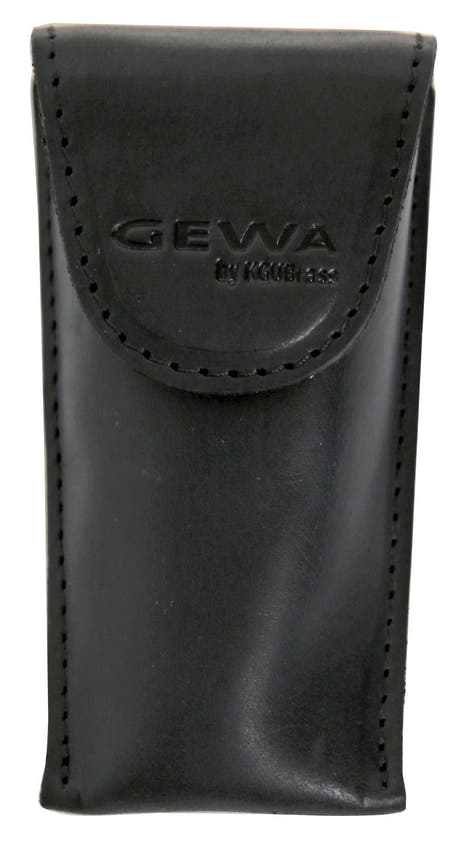 GEWA Crazy Horse Trumpet Single für 1 Trompetenmundstück, schwarz