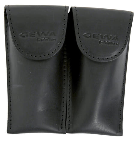 GEWA Crazy Horse Trumpet Double für 2 Trompetenmundstücke, schwarz