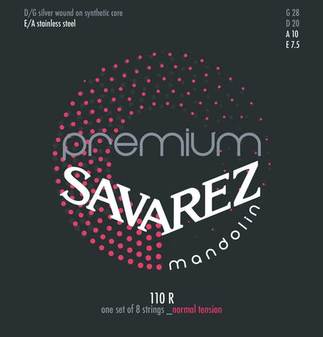 Savarez Saiten für Mandoline SAVAREZ Mandoline Premium 110R - Set (110R)