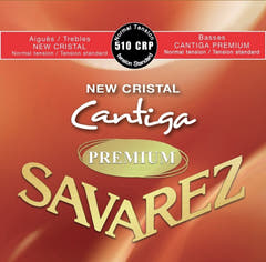 Savarez Saiten für klassische Gitarren New Cristal Cantiga Premium - Normales set (510CRP)