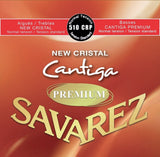 Savarez Saiten für klassische Gitarren New Cristal Cantiga Premium - Normales set (510CRP)