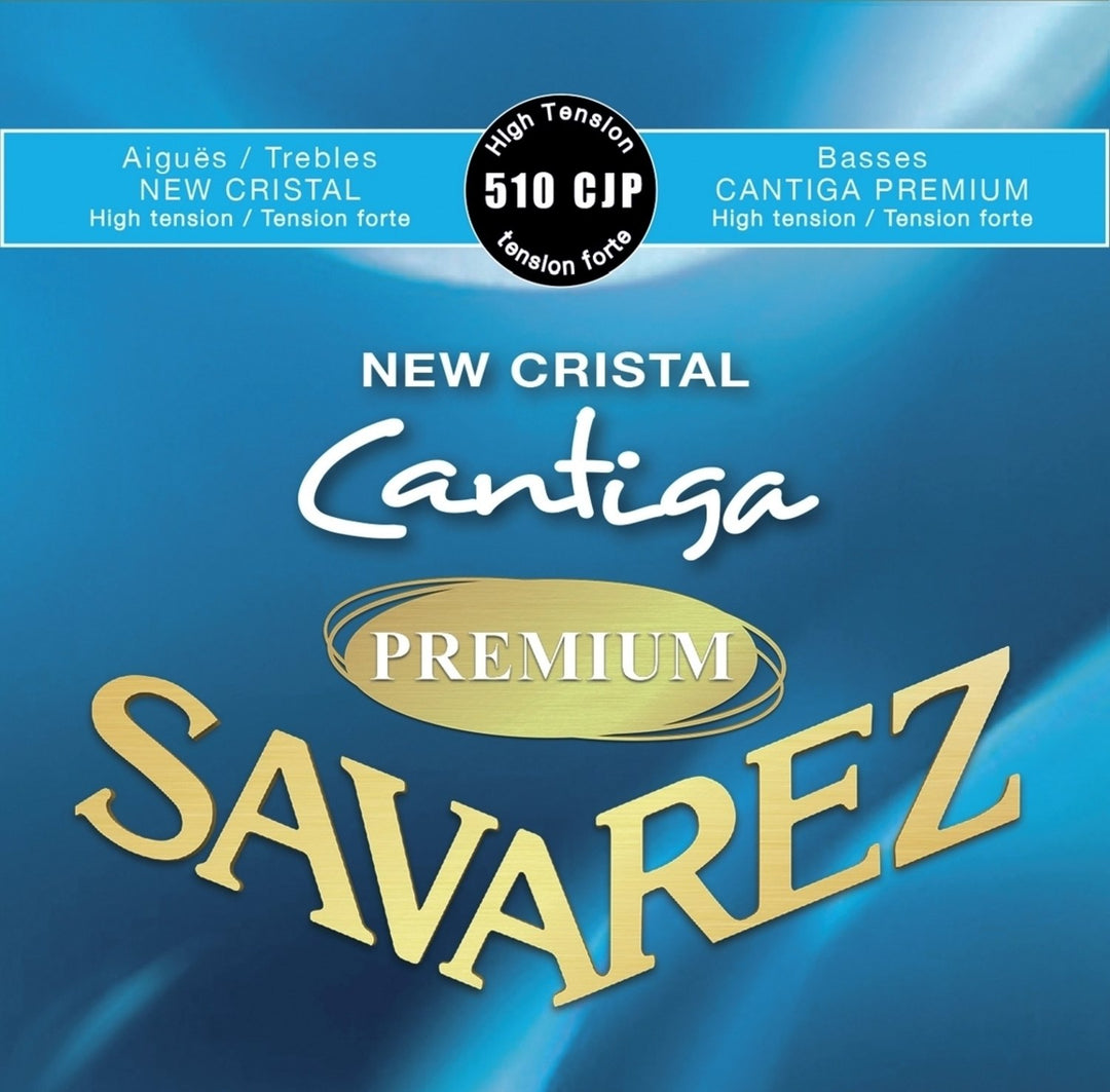 Savarez Saiten für klassische Gitarren New Cristal Cantiga Premium - Set hoch (510CJP)
