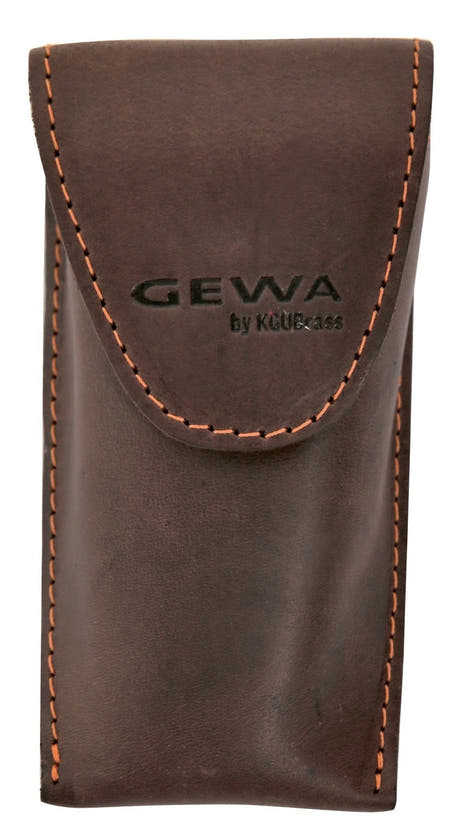 GEWA Crazy Horse Trombone Single für 1 Posaunenmundstück, braun