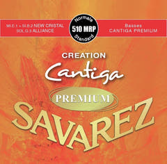 Savarez Saiten für klassische Gitarren Creation Cantiga Premium - Set (510MRP)