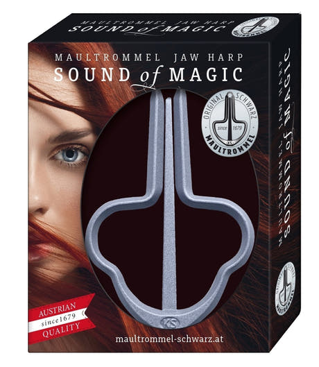 Original Schwarz Maultrommel JOY HARP - 82mm, Nr. 15