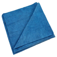 Mikrofasertuch, 40x40cm, 330gsm, 10 Stück Blau