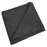 Mikrofasertuch, 40x40cm, 330gsm, 10 Stück Schwarz