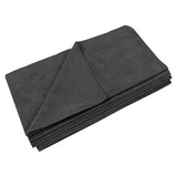Mikrofasertuch, 40x40cm, 330gsm, 10 Stück Schwarz