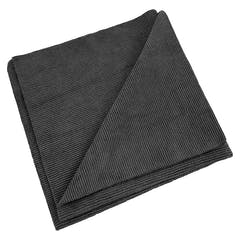 Mikrofasertuch, 40x40cm, 330gsm, 10 Stück Schwarz