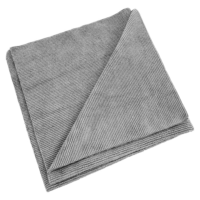 Mikrofasertuch, 40x40cm, 330gsm, 10 Stück Grau