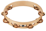 Latin Perkussion Tambourine Pro 10 in Single Row Tambourin - Bronze (LP380A-BZ)