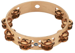 Latin Perkussion Tambourine Pro 10 in Double Row - LP380B-BZ (LP380B-BZ)