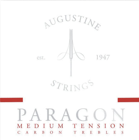Augustine Saiten für klassische Gitarren Paragon Carbon - Set rot (medium/medium)