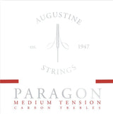 Augustine Saiten für klassische Gitarren Paragon Carbon - Set rot (medium/medium)