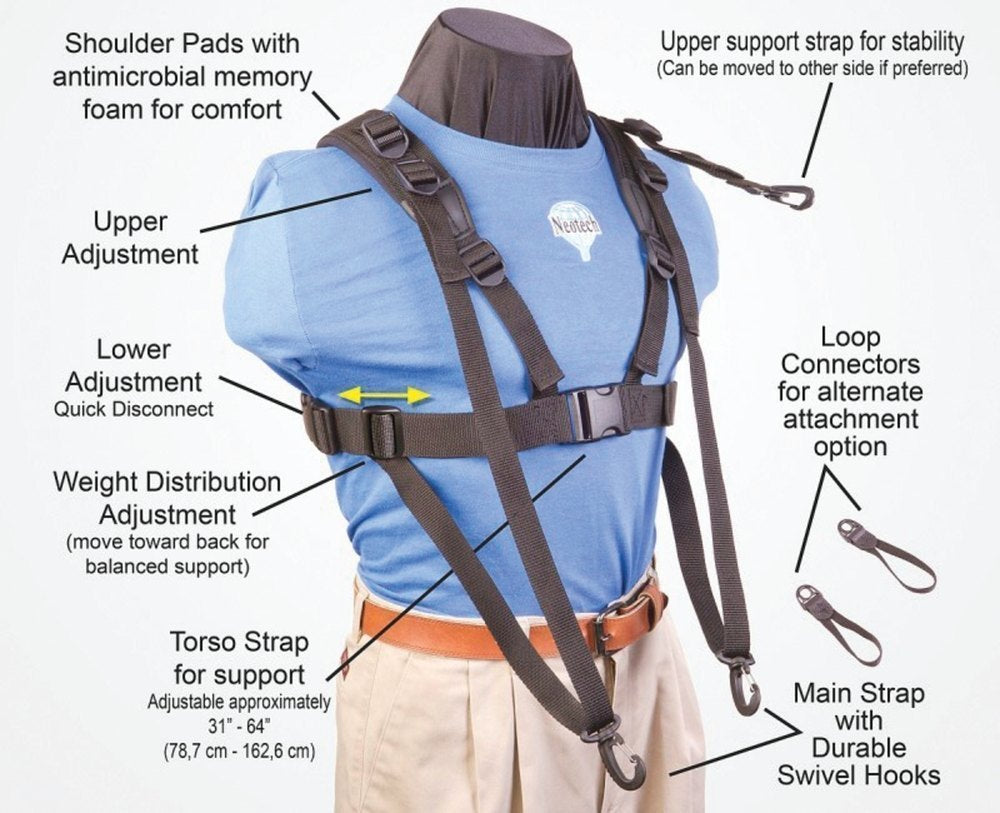 Neotech Pad-It Tuba Harness, Tragegurt mit Memory-Schaum