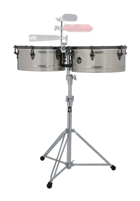 Latin Perkussion Timbales E-Class Edelstahl - 14"/15" (LP1415-EC)