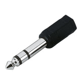 Adapter Audiostecker 3.5 mm Stereo Jack weiblich auf 6.3 mm Stereo Jack