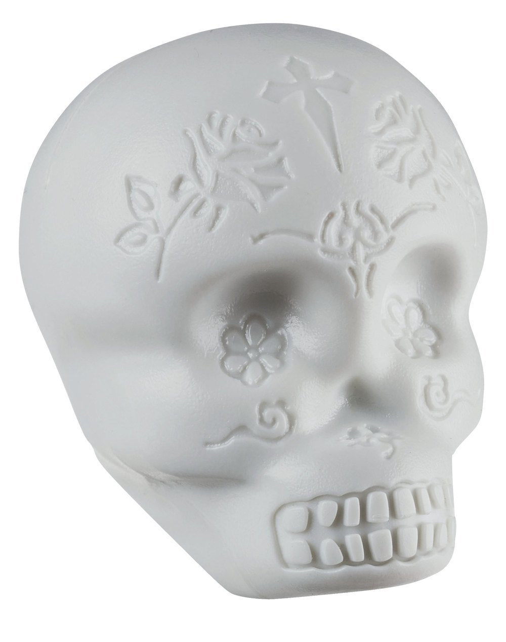 LP Sugar Skull LP006-GLO Shaker in Schädelform, im Dunkeln leuchtend