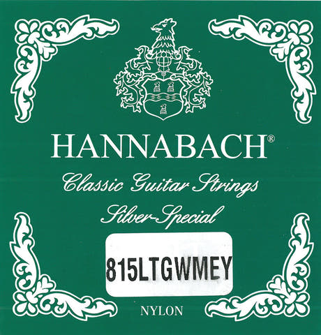 Hannabach Saiten für klassische Gitarren Serie 815 Low tension Silber special - low tension (815LTGWMEY)