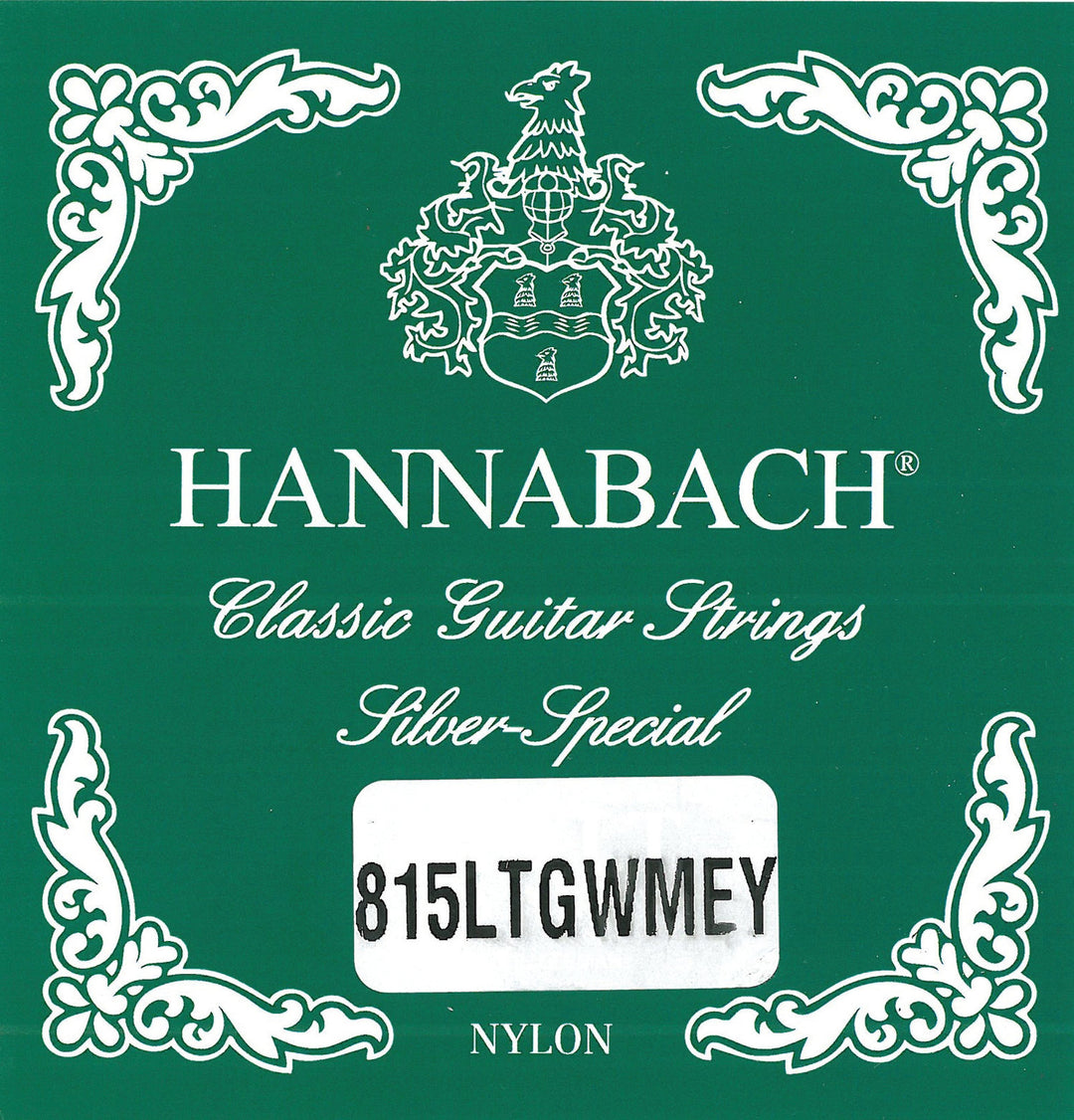 Hannabach Saiten für klassische Gitarren Serie 815 Low tension Silber special - low tension (815LTGWMEY)