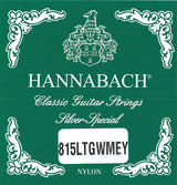 Hannabach Saiten für klassische Gitarren Serie 815 Low tension Silber special - low tension (815LTGWMEY)
