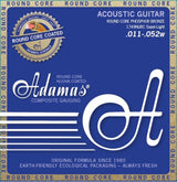 Adamas Saiten für Akustik-Gitarren Nuova Phosphor Bronze beschichtet runder Kern - Super Light .011-.052 (1749NURC)