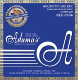 Adamas Saiten für Akustik-Gitarren Nuova Phosphor Bronze beschichtet runder Kern - Light .012-.053 (1818NURC)
