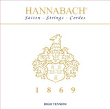 Hannabach Saiten für klassische Gitarre Serie 1869 Carbon/Gold HT - Set (1869HT)