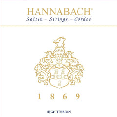 Hannabach Saiten für klassische Gitarre Serie 1869 Carbon/Gold HT - D4 Gold HT (18694HT)