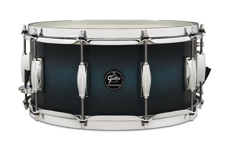 Gretsch Renown Maple snare-drum 14" x 6,5", Satin Antique Blue Burst