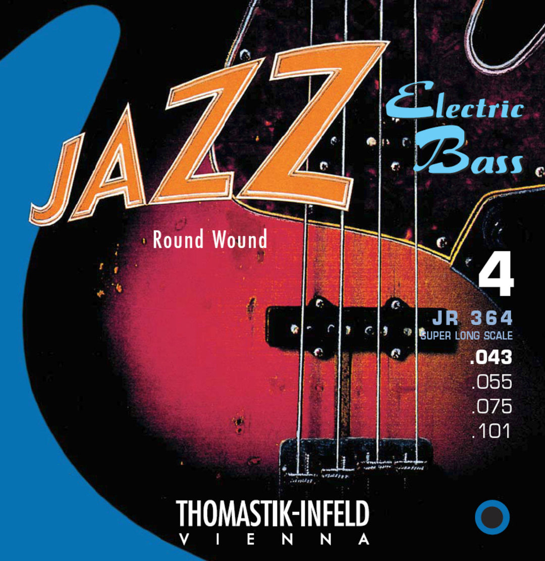 Thomastik-Infeld E-Bass Saiten Jazz Bass series Nickel Round Wound Roundcore - Set (JR364)