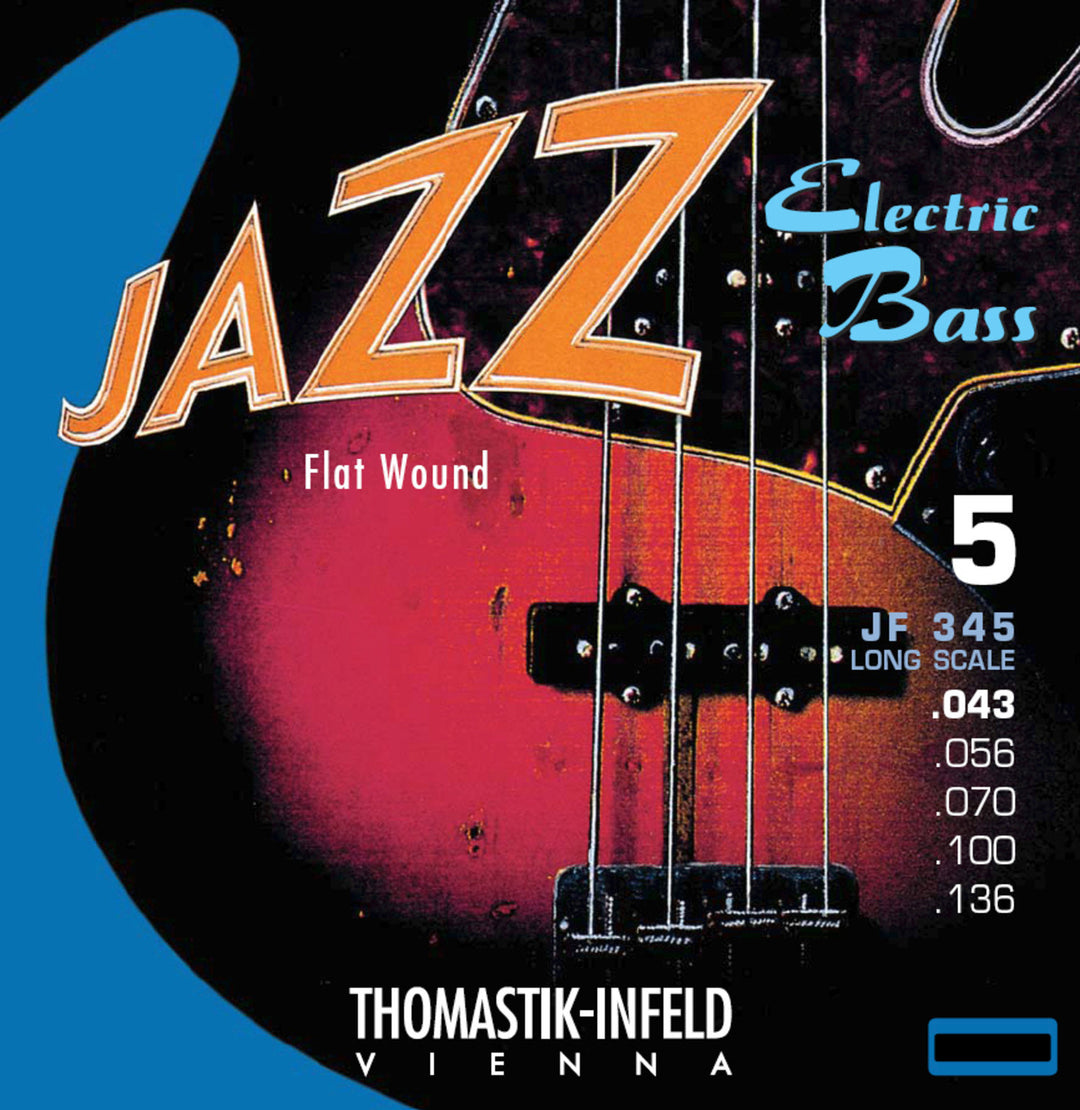 Thomastik-Infeld E-Bass Saiten Jazz Bass Flat wound - 0.033 (JF34033)