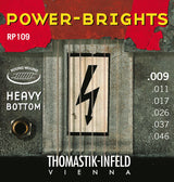 Thomastik-Infeld Saiten für E-Gitarre Power Brights Serie - Set 009 heavy (RP109)