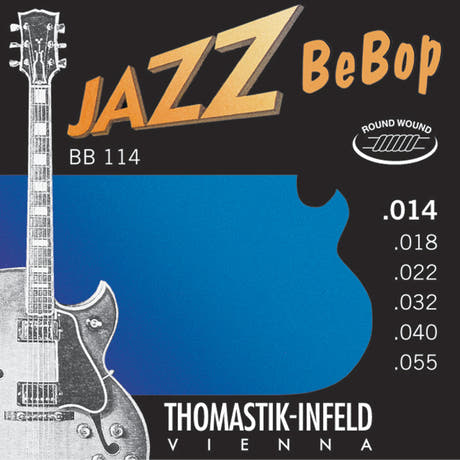 Thomastik-Infeld Jazz BeBop BB114 E-Gitarrensatz Roundwound, Medium