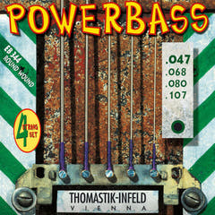 Thomastik-Infeld E-Bass Saiten Power Bass Magnecore - Satz 4 Saiten lang (EB344)