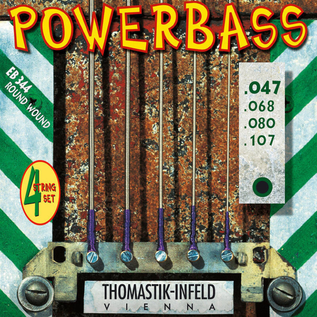 Thomastik-Infeld E-Bass Saiten Power Bass Magnecore - Satz 4 Saiten lang (EB344)