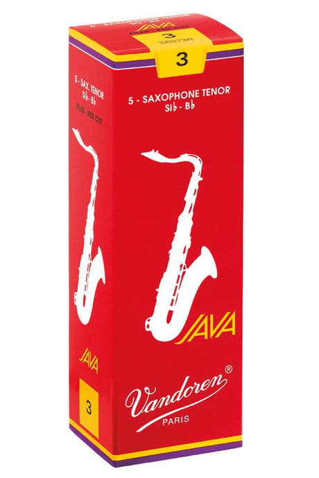 Vandoren Blätter Tenorsaxophon Java Filed Red - 2 1/2