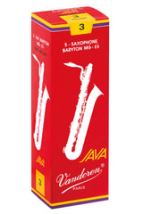 Vandoren Blätter Baritonsaxophon Java Filed Red - 3 1/2