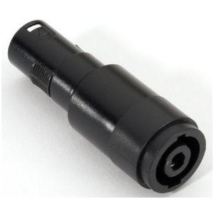 Adapter Audiostecker Speakon 4-polig Chassis auf XLR männlich